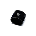 5" Black Silicone Coupler 3" Long